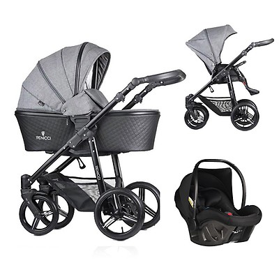 viccini pram grey