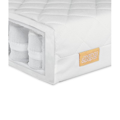 cot bed mattress topper mamas and papas