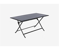 Mesa dobrável para acampamento, mesa de ping pong dobrável 160x80x70 cm com  mesa dobrável para jardim