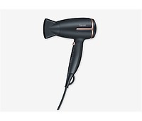 Secador de cabelo profissional de 1800 W com bocal, secador de cabelo  iônico poderoso para salão de beleza, motor AC, secador de cabelo rápido,  com