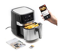 Fritadeira sem Óleo InnovaGoods Fryinn 3500 Preto Aço inoxidável 1400 W 3,5  L - Innovagoods