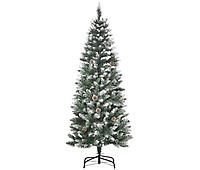 Árvore de Natal Ø140x225cm com Neve Artificial e 1083 Pontas | O Meu Jardim