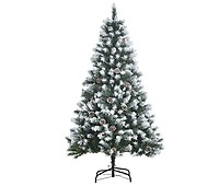 Árvore-de-natal grande de 210 cm com 505 ramos de aspeto realista em  plástico PET verde Homcom 830-137 - Comprar com preços económicos