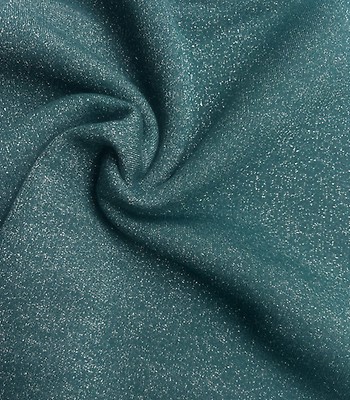 Bord-côte Bio Gris Lurex Doré – Tissu Tricoté 110 X 7 Cm Neuf