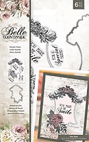 Crafter Crafter's Companion Clear Acrylic Stamps Lumieres & Lanterns Belle Countryside 