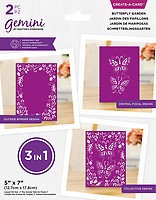 Floral Delight 195094052728 Gemini Gemini Floral Aperture Create a Card Metal Cutting Die 
