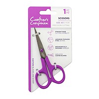 6 Inch Crafter Crafter's Companion Straight Scissors For Paper And Card Craf Projects 