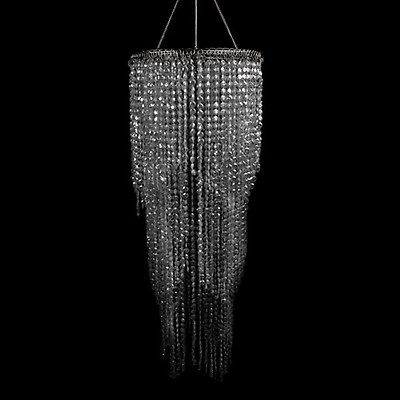 DecoStar™ 6ft. Jewel Crystal Iridescent Diamond Cut Curtain