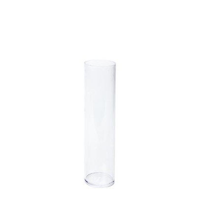 Decostar™ Plastic Cylinder Container 22¾ - 6 Pieces - Clear