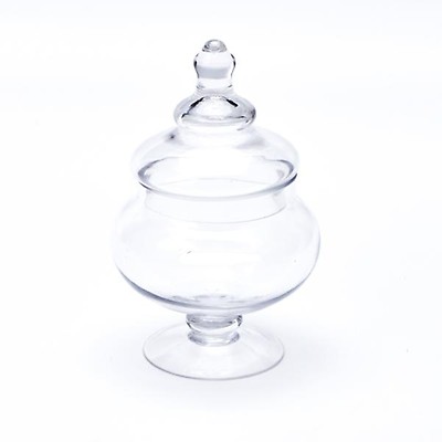 Stemmed Glass Candy Jar - 15