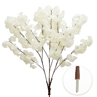 56 (4.5FT) Tall Fake Hydrangea Bloom Tabletop Centerpieces Tree -  Blush/Light Pink