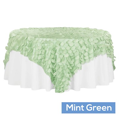 Large deals green tablecloth