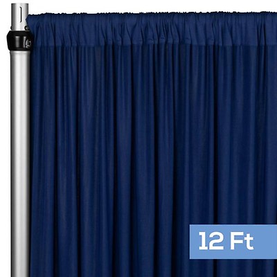 Spandex 4-way Stretch Drape Curtain 12ft H x 60 W - Pink– CV Linens