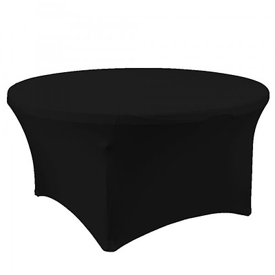 200 GSM Black Spandex Table Cover