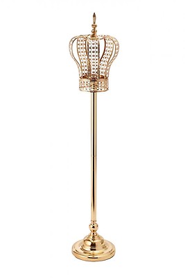  Anderson's Gold Metal Crown Centerpiece Decoration, 8 inches :  Home & Kitchen
