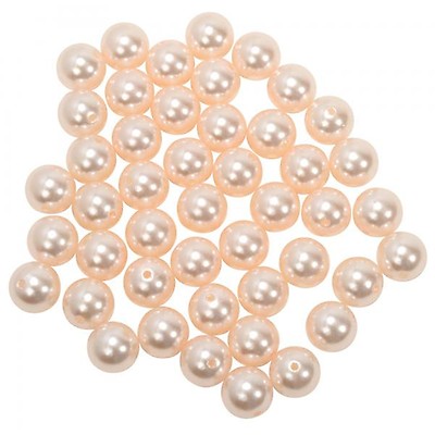 Craft Pearl Beads - 30mm - White Colored - Sophisticated Look - Premium  Construction - Versatile Use - Pearl Beads for Jewellery & Décor