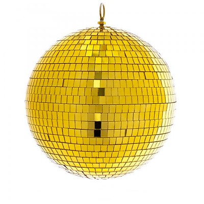 Mirror Disco Balls 4 - Gold