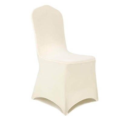 White Spandex Banquet Chair Cover 160 GSM