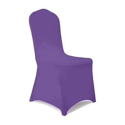 Black Folding Spandex Chair Covers, Stretch Lycra Folding Chair Cover