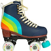 Chaya Melrose White Teal Quad Skates Rollschuhe Rollerskates by Powerslide 