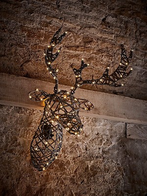 Magical Light Up Deer Head