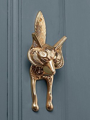 Nickel Doctors Door Knocker