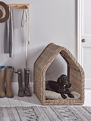 Round dog outlet kennel