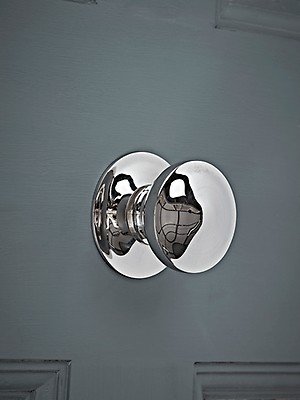 Nickel Doctors Door Knocker