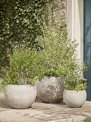 Three Portland Planters