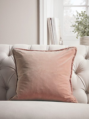 Dusky pink shop large cushions