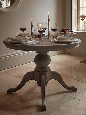 Counter height pedestal dining table discount