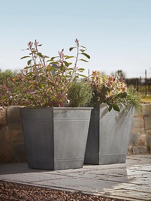 Three Portland Planters