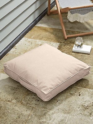 Indoor Outdoor Square Floor Cushion, Outdoor Floor Pillow