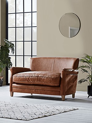 Forte Black Leather Corner Chaise Sofa