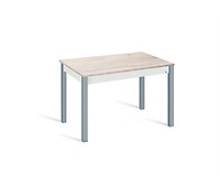 Mesa de Cocina Extensible SETA 110x70 Blanco - Conforama