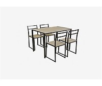 Conjunto de mesa plegable + 2 Sillas plegables MIGUEL - Conforama