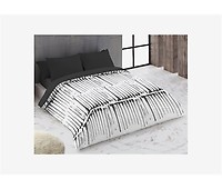 FUNDA NORDICA BICOLOR REVERSIBLE BLANCO / NEGRO CAMA 105 - Conforama