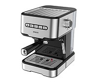 Cafetera Espresso Manual 15 bares 1,5 L, Brazo Doble Salida, Espumador Leche,  Café, Capuccino, Mesko, Negro, 850, MS 4409