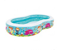 Intex 58438 Piscina Hinchable Unicornio, con Techo y Suelo Hinchable, Piscina  Bebe, Medidas 102 cm de Diámetro y 102 cm de Alto, Incluye Parche de  Reparación, Capacidad de 45 litros