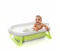 Mueble-bañera bebé con ruedas convertible en cómoda (2en1)