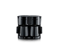 SEVERIN - Cafetera de filtro permanente totalmente automática con molinillo  integrado, jarra termo, Acero inoxidable cepillado/negro mate KA 4851… -  Conforama