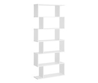 Estantería Librería Zeta Color Blanco/Roble 10 Huecos, para Salón o  Comedor, 145 x 29 x 145 cm - Conforama