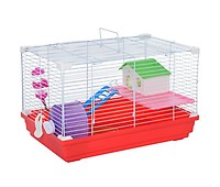 PawHut Gallinero para Exterior de Acero Jaula para 6-10 Gallinas con Toldo  Corral de Alambre Independiente Nido Múltiples Puertas y Plataforma  200x165,5x103 cm Negro y Azul - Conforama