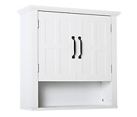 Mueble de Pared de Pared,Armario Suspendido con 2 Puertas,Blanco,L60 x H 60  cm,FRG231-W SoBuy ES