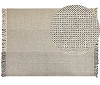 Alfombra de yute gris/beige 200 x 300 cm ARIBA 