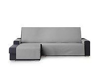 Protector cubre sofá chaiselongue izquierda 240 cm beige ROMBOS