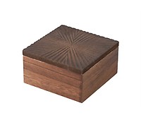 Caja Decorativa 28 X 18 X 9,5 Cm Madera De Mango (2 Unidades)