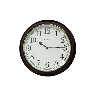 Reloj De Pared De Madera WESTCLOX 33883P