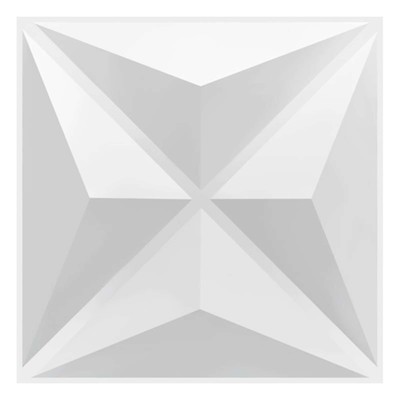 Panel De Pared 3D De PVC Hexim HD052, 50x50 Cm, Motivo Ondulado, Resistente Al Agua Y A Los Golpes, Para Interior Y Exterior