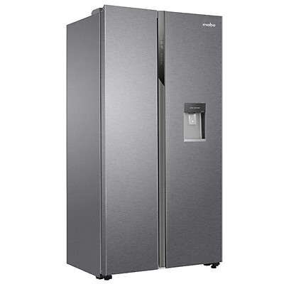 Refrigeradora Side By Side Gris Oscuro No Frost 15 Pies Cúbicos
